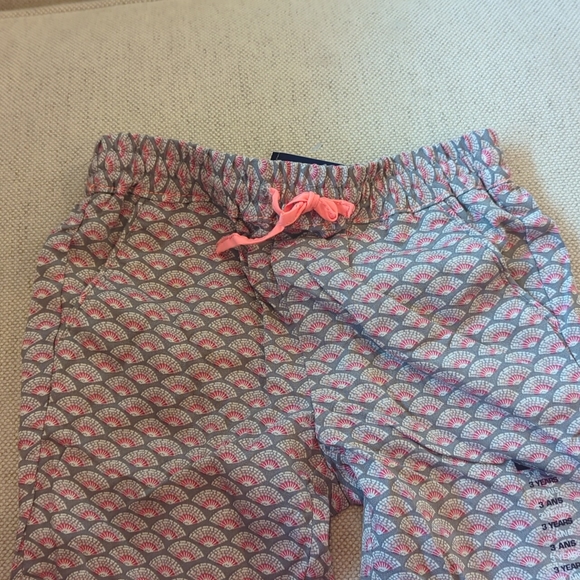 Okaidi patterned drawstring pants (size 3( - Picture 2 of 4